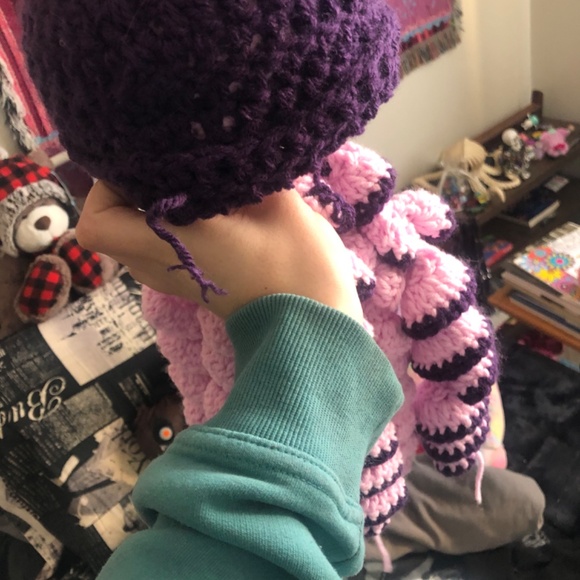 Hand Crocheted Octopus Dolls - Picture 3 of 5